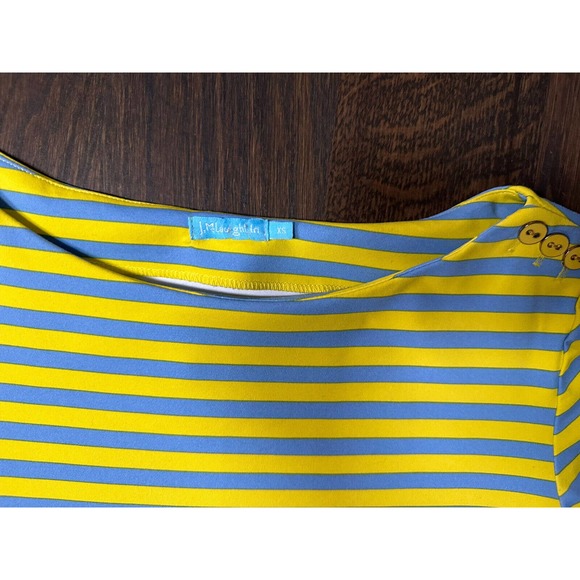 J. McLaughlin Striped Catalina Cloth Top 3/4 Sleeves ~ Size XS - Picture 6 of 7